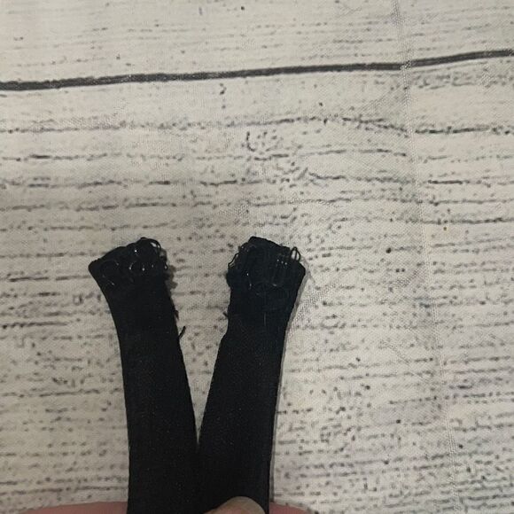 Madison James Black Navy Lace Mermaid Prom Dress Halter neck Tulle Skirt sz 8 - Picture 12 of 12